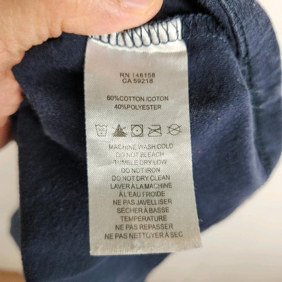 Pendleton Native American Graphic Short Sleeve T-Shirt Men's Large Navy Blue - Picture 5 of 5